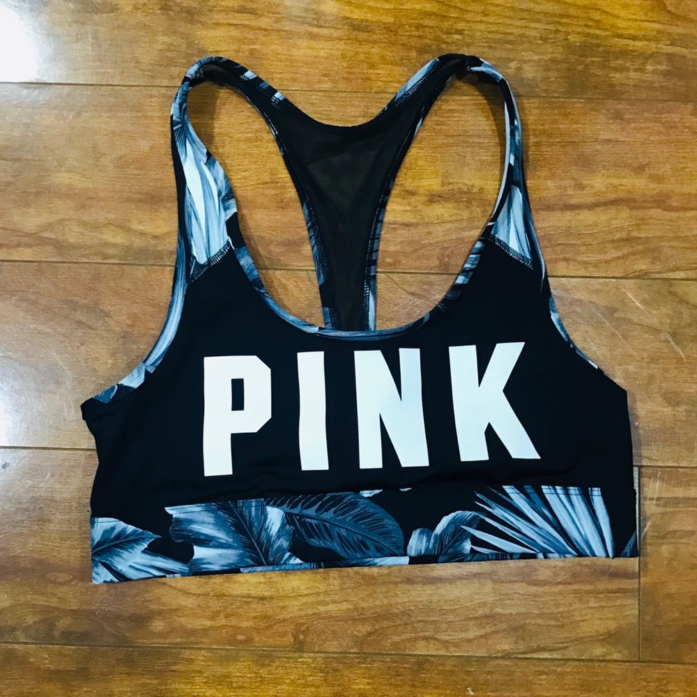Pink Sports Bra